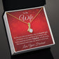 To My Wife - As The Sun Sets - Alluring Beauty Necklace - JustFamilyThings