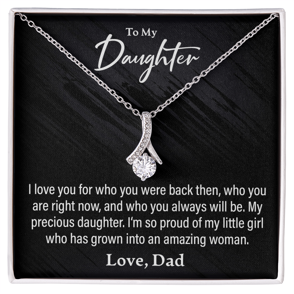 I Love You For Who You Are - Alluring Beauty Necklace - JustFamilyThings