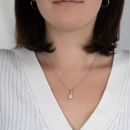 To My Daughter, From Dad - Alluring Beauty Necklace - JustFamilyThings