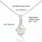 To An Amazing New Mom - In The Midst Of Sleepless nights - Alluring Beauty Necklace