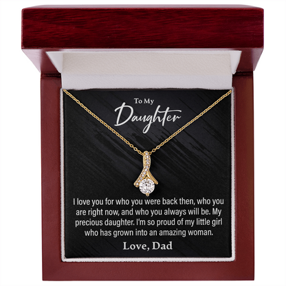 I Love You For Who You Are - Alluring Beauty Necklace - JustFamilyThings