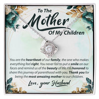 Load image into Gallery viewer, To The Mother Of My Children - Love Knot Necklace
