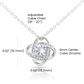 To My Dear Bonus Mom - Love Knot Necklace