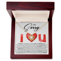 Load image into Gallery viewer, I&#39;m Sorry, I Love You - Love Knot Necklace
