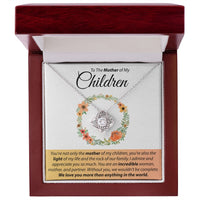 Load image into Gallery viewer, To The Mother Of My Children - Love Knot Necklace
