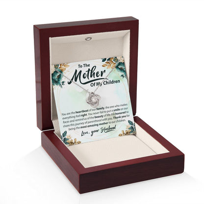 To The Mother Of My Children - Love Knot Necklace
