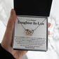 To Our Future Daughter In Law - We Are So Excited - Interlocking Hearts Necklace - JustFamilyThings