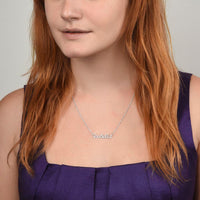 Load image into Gallery viewer, To My Amazing Wife - I Am So Grateful For Your Love - Custom Name Necklace - JustFamilyThings
