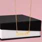 Happy 21st Birthday - From Sibling - Custom Name Necklace - JustFamilyThings