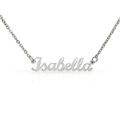 Custom Name Necklace - JustFamilyThings