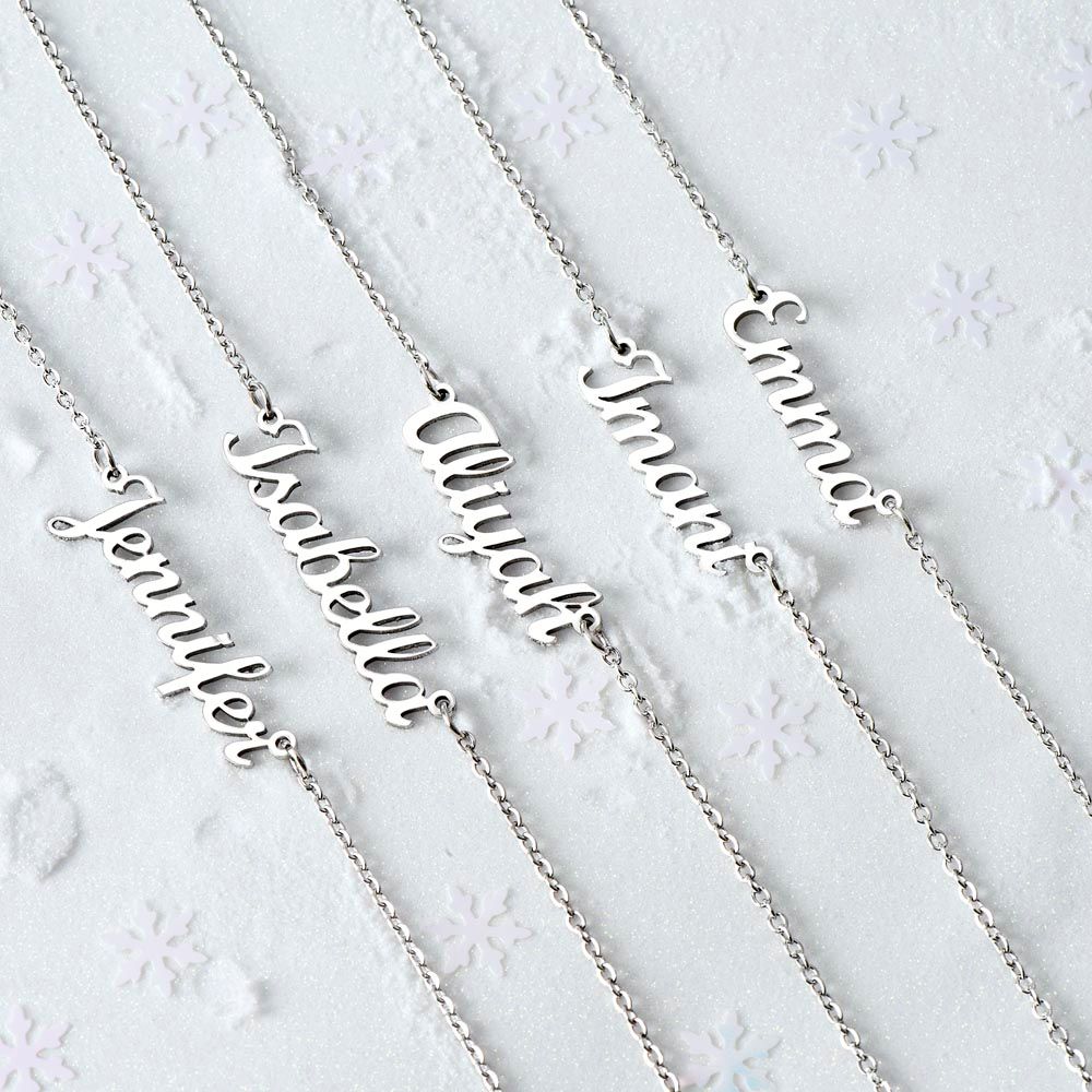 Custom Name Necklace - JustFamilyThings