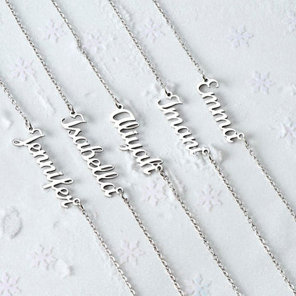 Custom Name Necklace - JustFamilyThings