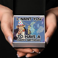 Load image into Gallery viewer, I Want You To Have A Happy Birthday - Vertical Name Necklace
