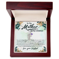 Load image into Gallery viewer, To The Mother Of My Children - Baby Feet Necklace
