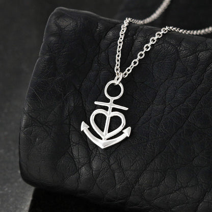 Personalized - To My Lovely Client - Choose Custom Job Title - Anchor Pendant - JustFamilyThings