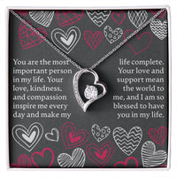 Load image into Gallery viewer, Valentines Day - Forever Love Necklace - JustFamilyThings
