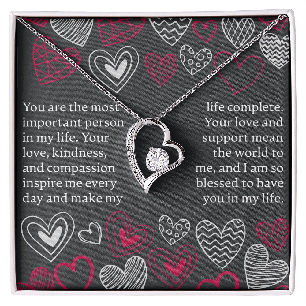 Valentines Day - Forever Love Necklace - JustFamilyThings
