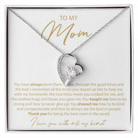 Load image into Gallery viewer, To My Mom - You have always been there - Forever Love Necklace - JustFamilyThings
