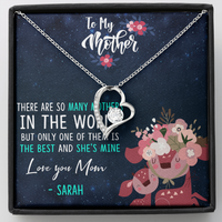 Load image into Gallery viewer, Personalized Custom Name - To My Mother - Forever Love Necklace - JustFamilyThings
