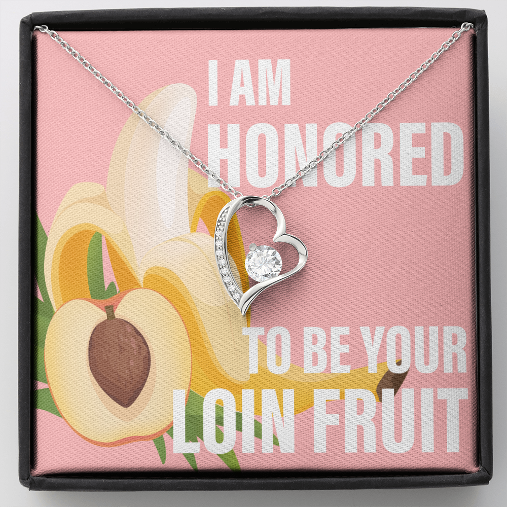 Loin Fruit Pink - Forever Love Necklace - JustFamilyThings