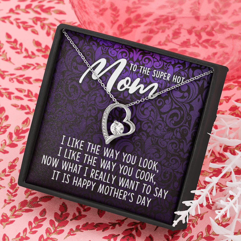 to the superhot mom - Forever Love Necklace - JustFamilyThings