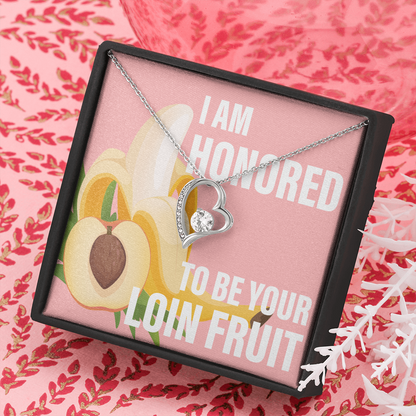 Loin Fruit Pink - Forever Love Necklace - JustFamilyThings