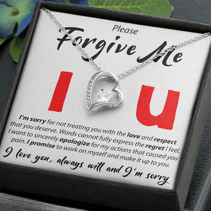 Please Forgive Me - Forever Love Necklace