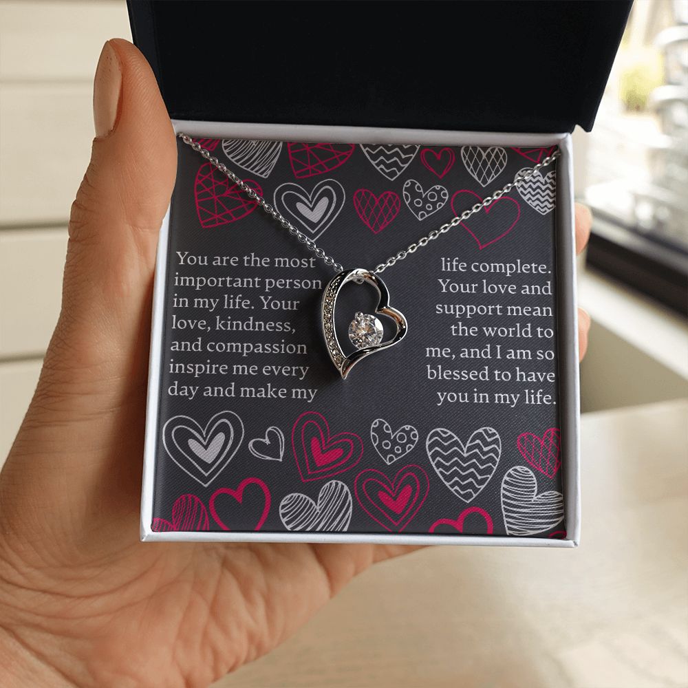 Valentines Day - Forever Love Necklace - JustFamilyThings