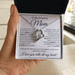 To The Amazing Mom - Forever Love Necklace