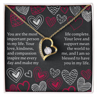 Load image into Gallery viewer, Valentines Day - Forever Love Necklace - JustFamilyThings
