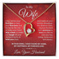 To My Wife - I Might Not Be Your First Kiss - Forever Love Necklace - JustFamilyThings