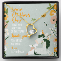 Load image into Gallery viewer, Personalized - Screw Mother&#39;s Day, I Love You Every Day Of The Year - Forever Love Necklace - Choose Custom Name - JustFamilyThings
