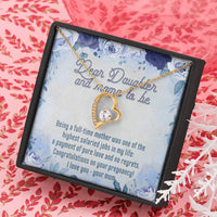 Load image into Gallery viewer, Gift for Pregnant Daughter from Mom - Dear Daughter, Congratulations On Your Pregnancy. - JustFamilyThings
