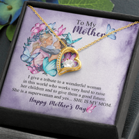 Load image into Gallery viewer, Happy Mother&#39;s day - Forever Love Necklace - JustFamilyThings
