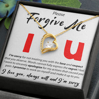 Load image into Gallery viewer, Please Forgive Me - Forever Love Necklace
