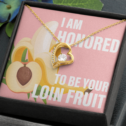 Loin Fruit Pink - Forever Love Necklace - JustFamilyThings