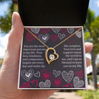 Load image into Gallery viewer, Valentines Day - Forever Love Necklace - JustFamilyThings
