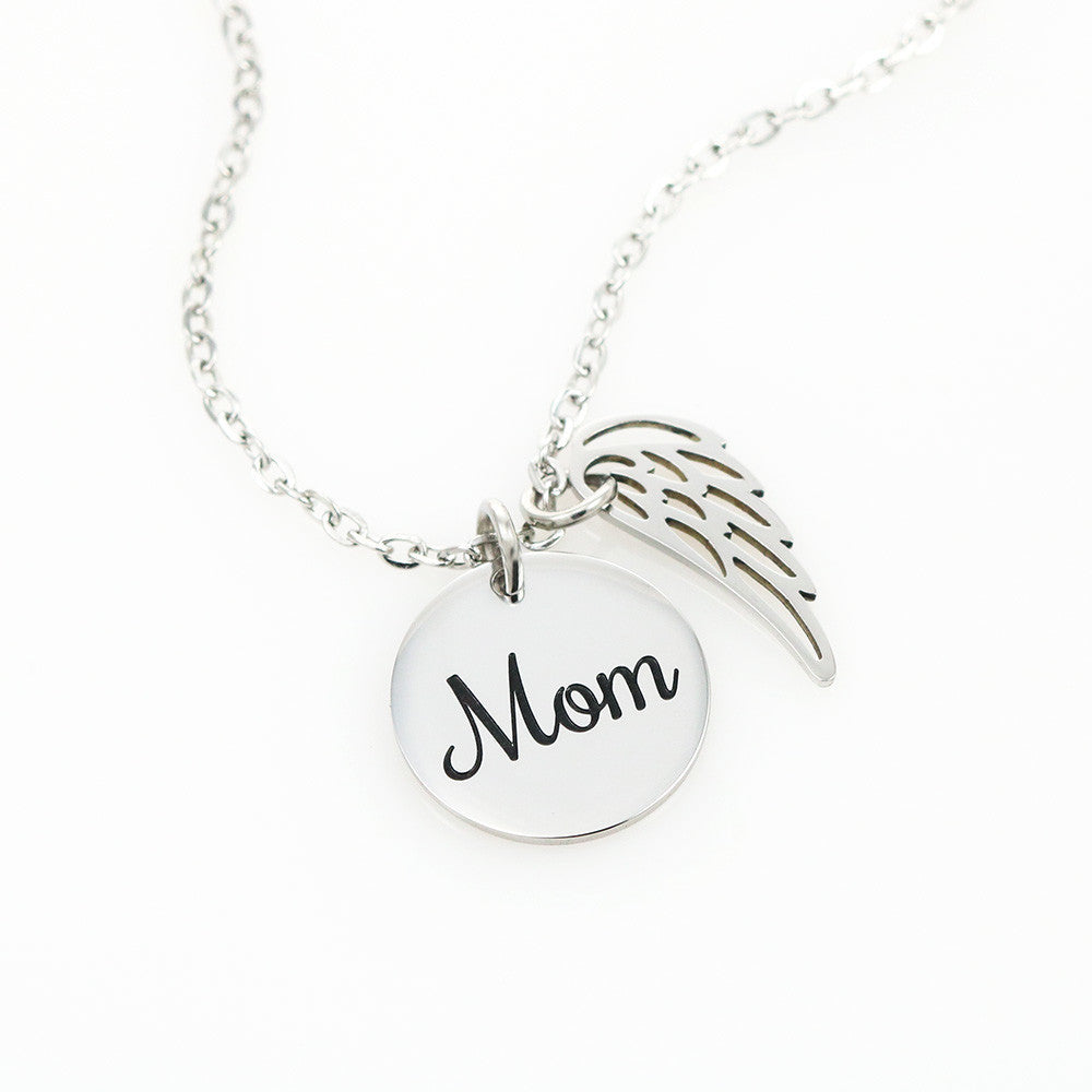 Beautiful memories - Mom Remembrance Necklace - JustFamilyThings