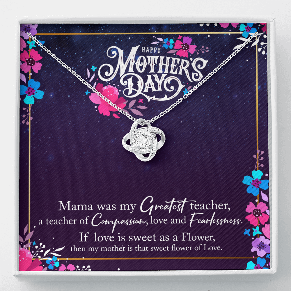 Happy Mother's Day - Love Knot Necklace - JustFamilyThings