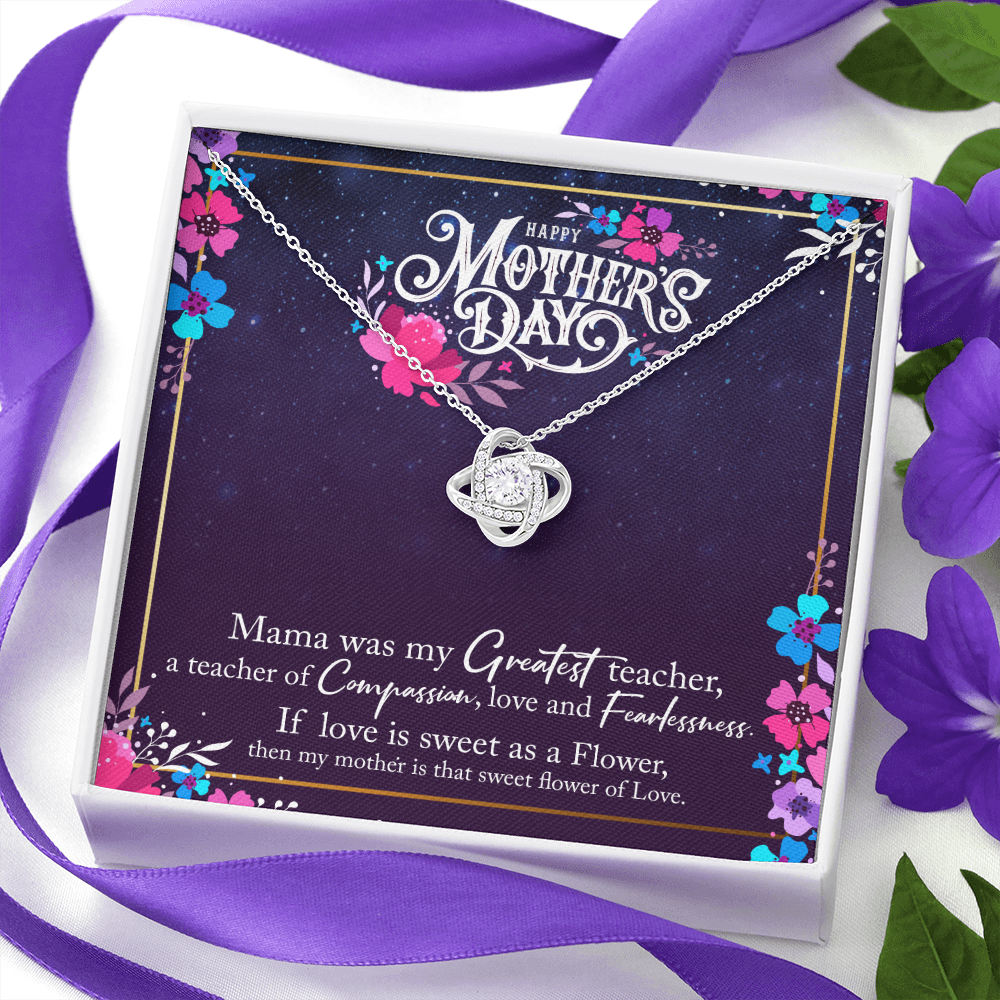 Happy Mother's Day - Love Knot Necklace - JustFamilyThings
