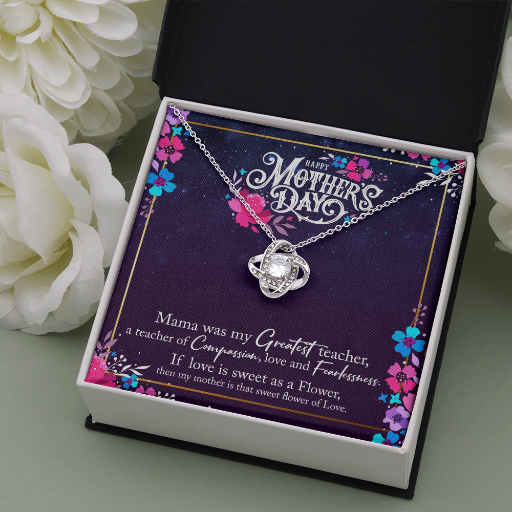 Happy Mother's Day - Love Knot Necklace - JustFamilyThings