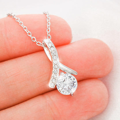 Happy 50th Birthday Necklace, Happy 50th Birthday Gift, 50th Birthday Jewelry Gift - JustFamilyThings