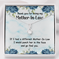 Load image into Gallery viewer, Funny Mother-in-law - Alluring Beauty Necklace - JustFamilyThings

