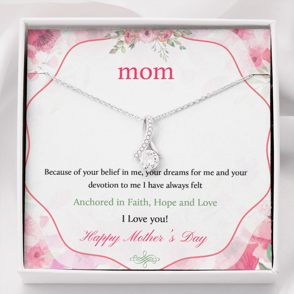 Mother's day to mom - Alluring Beauty Necklace - JustFamilyThings