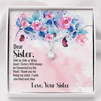 Load image into Gallery viewer, Dear Sister From Sister - Alluring Beauty Necklace - JustFamilyThings

