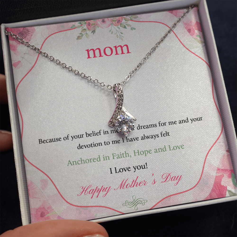 Mother's day to mom - Alluring Beauty Necklace - JustFamilyThings