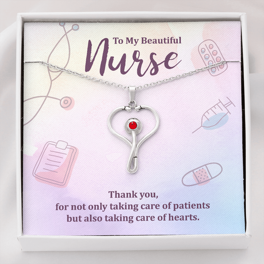 To My Beautiful Nurse, Gift for Nurse - JustFamilyThings