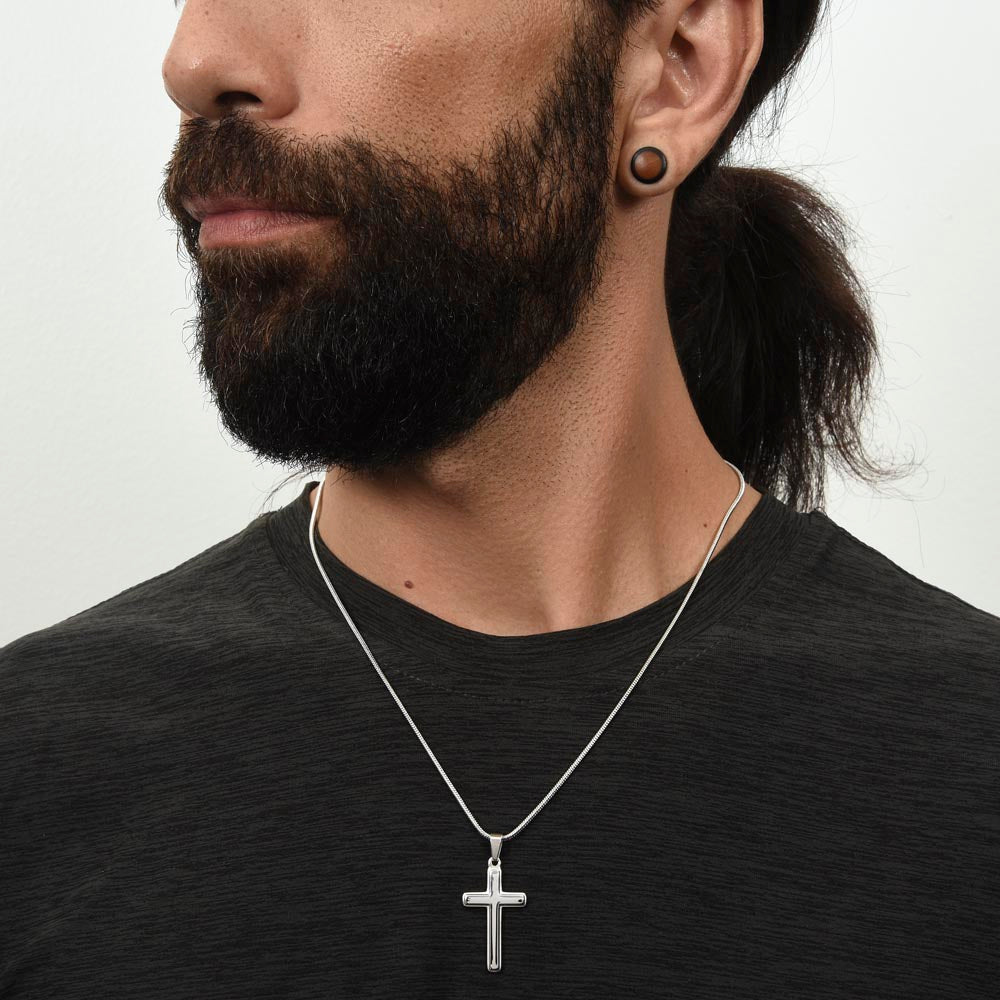 Promise Necklace - Artisan Cross Necklace - JustFamilyThings