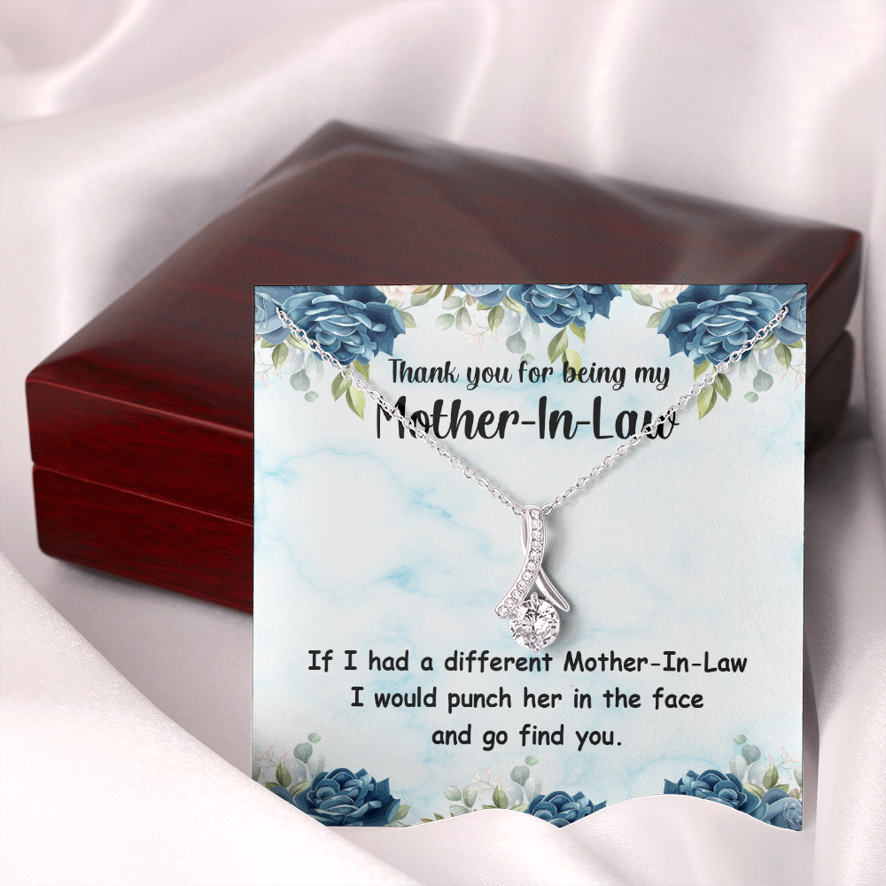 Funny Mother-in-law - Alluring Beauty Necklace - JustFamilyThings