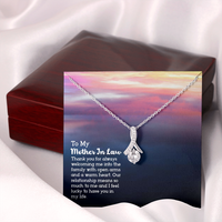 Load image into Gallery viewer, To My Mother In Law - Alluring Beauty Necklace - JustFamilyThings
